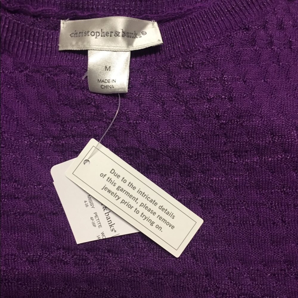 Christopher Banks sweater
